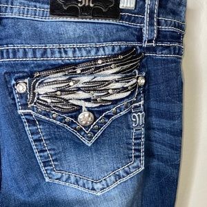 Sz 31/31.5 Miss Me (they run big)  Mid rise Easy Boot